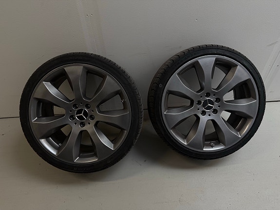 MB alkuperäiset 20” vanteet uusilla kesärenkailla. CLE, C W206, GLK