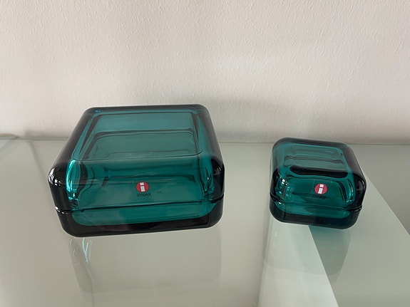 Iittala vitriini merensininen