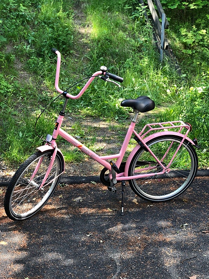 Z-Bike naisten citypyörä pinkki