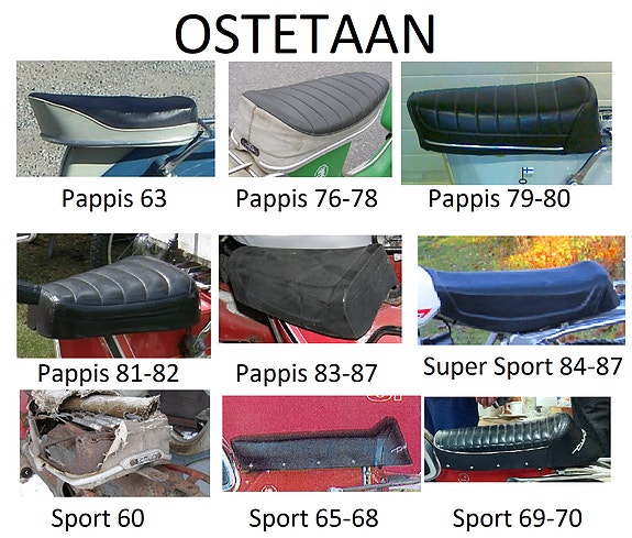 Ostetaan Tunturi satulat