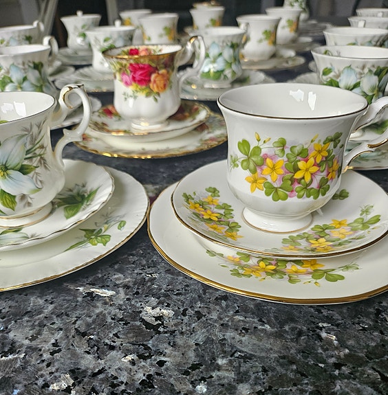 Royal Albert/ Queen Anne kahvikupit
