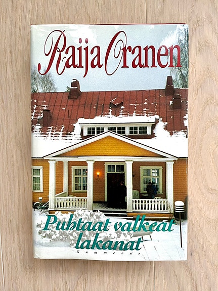 Raija Oranen, Puhtaat valkeat lakanat, kirja