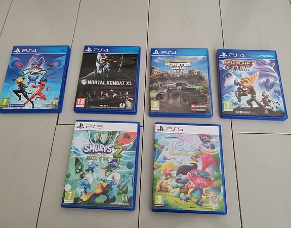 Ps4 ja Ps5 pelit