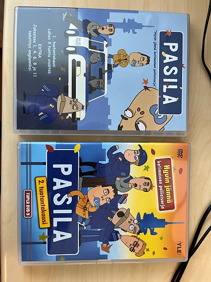 Pasila 1. ja 2. tuotantokausi DVD-boksit