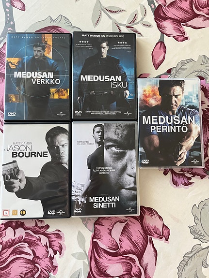 Jason Bourne -elokuvat DVD-pakettina