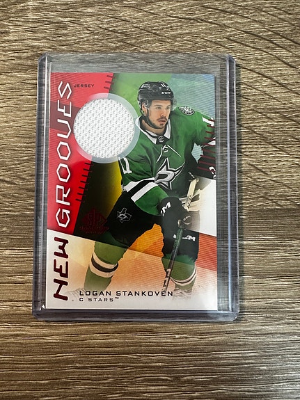 Upper Deck New Grooves Logan Stankoven Dallas Stars