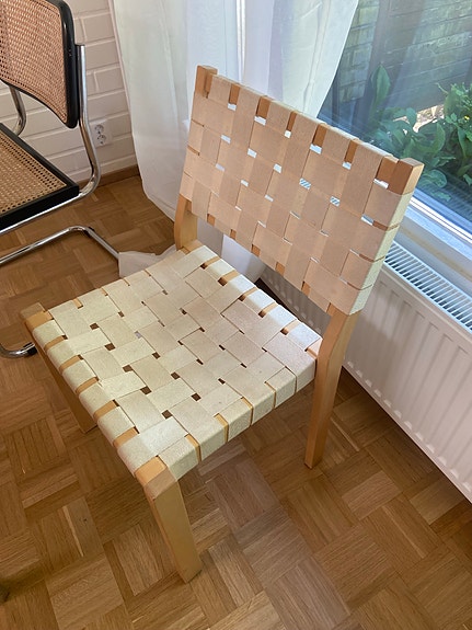 Artek tuoli 611 koivu/luonnonvärinen