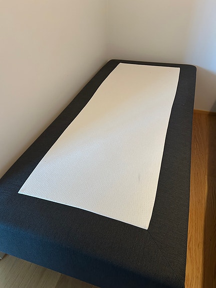 90 cm Asko Bonnell sänky tummanharmaa