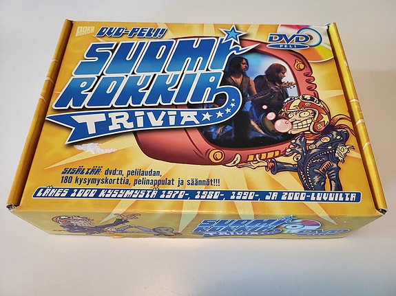 Suomirokkia Trivia DVD-peli