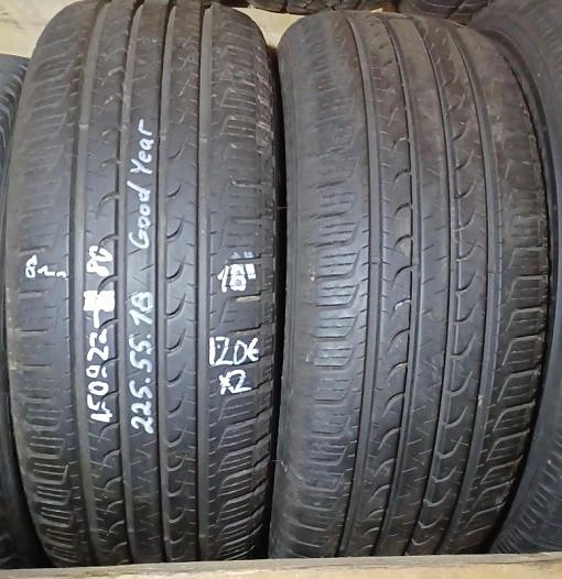 225/55R18 Goodyear kesärenkaat