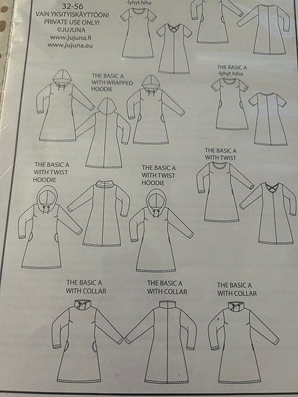 Ompelukaava - The perfect fit tunika