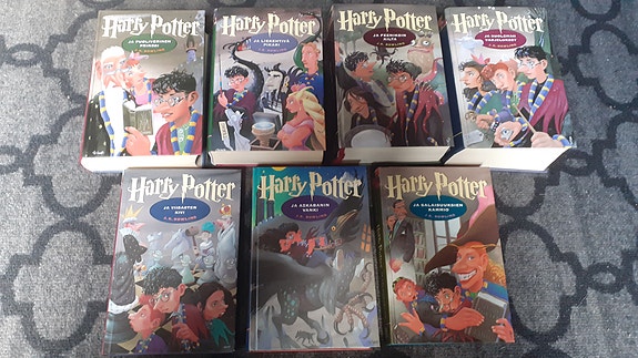 Harry Potter koko kirjasarja 1-7