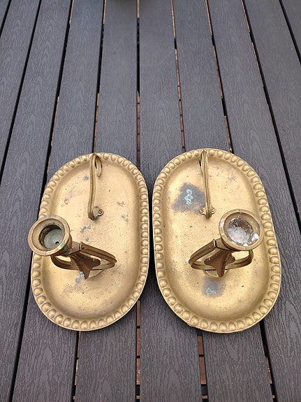 Lampetit, messinkiä