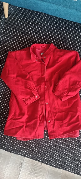 Vuokko vintage villakangastakki koko M