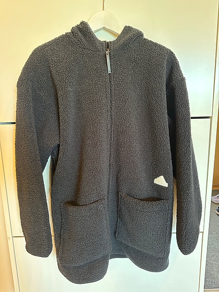 Adidas fleece-takki XS musta