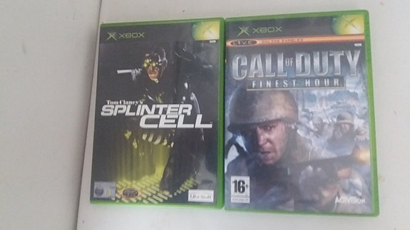 Xbox pelit 2 kpl.