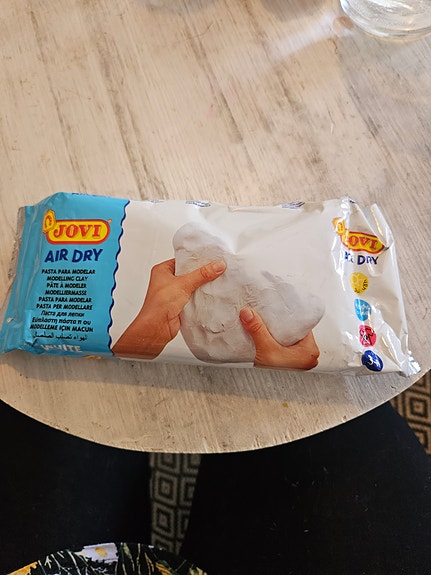 Jovi Air Dry -askartelumassa valkoinen