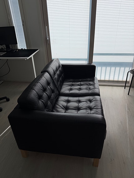 Ikea Karlstad nahkasohva