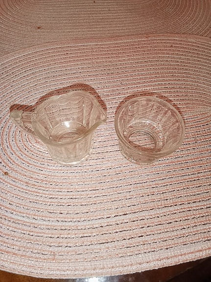 Karhulan lasi sokerikko ja kermakko