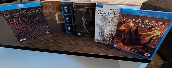 Game Of Thrones 1-8 koko sarja blu-ray