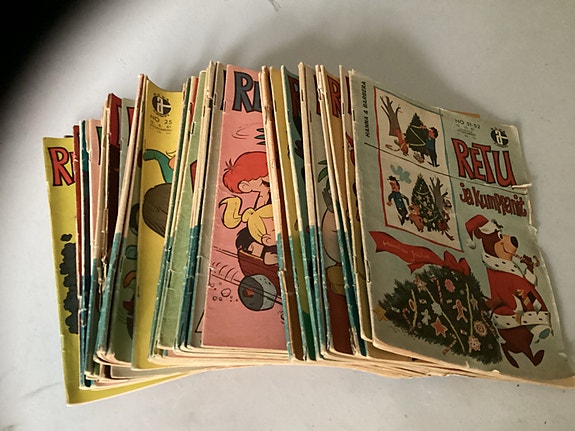 Retu ja kumppanit sarjakuvalehdet vuosikerta 1967