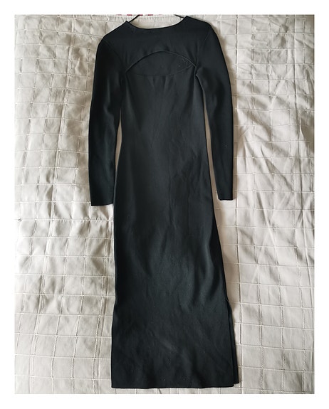 & Other Stories rib-knit dress, S