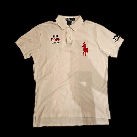 Harvinainen 2011 Polo Ralph Lauren Japan relief big pony poolo