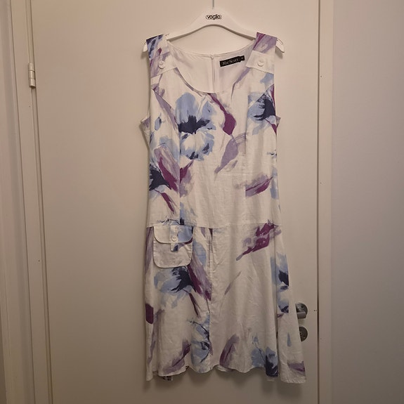 Ihana pellava kesämekko Mac Scot koko 42