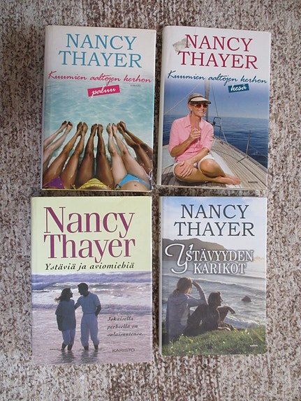 4 kpl Nancy Thayer - kirjaa