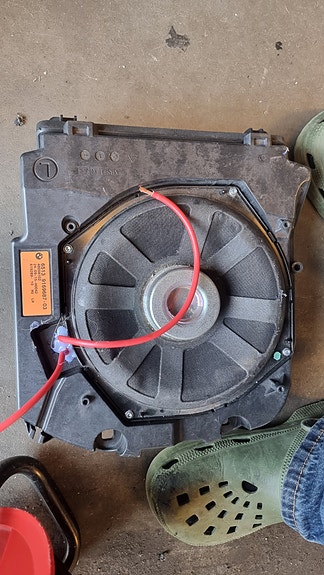Bmw subwoofer penkki kaiutin 2kpl
