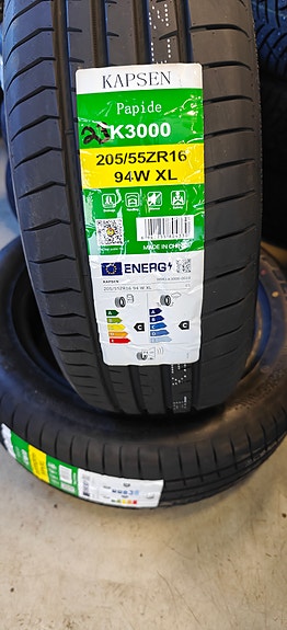 2kpl Uudet Kapsen 205/55R16 kesärenkaat
