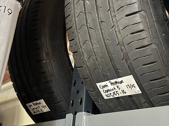 2kpl Continental kesärenkaat 205/55-16