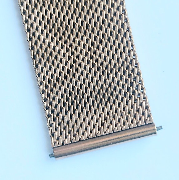 20 mm Mesh Metalli kullan värinen Uusi  kellon ranneke