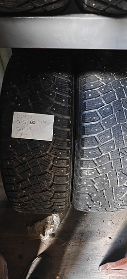 2kpl 215/60R17 Continental Ice2 SUV nastarenkaat