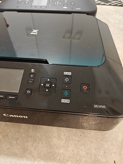 Canon PIXMA MG5550 ja Canon PIXMA MG5450S