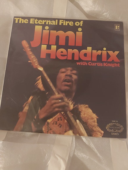 Jimi Hendrix with Curtis Knight : The Eternal Firefox of , vinyyli LP