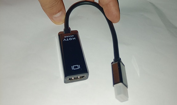 Mini Display-Port to HDMI adapteri