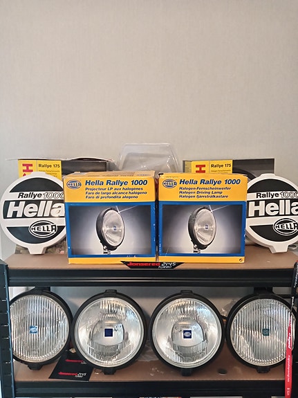 Lisävalot Hella rallye 1000