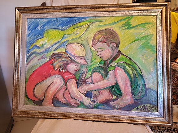 S. Oraskinen "Leikkivät lapset"