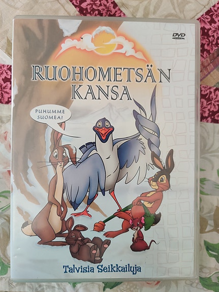Ruohometsän kansa DVD lasten animaatio