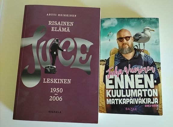 Juha Vuorisen ja Juice Leskisen kirjat