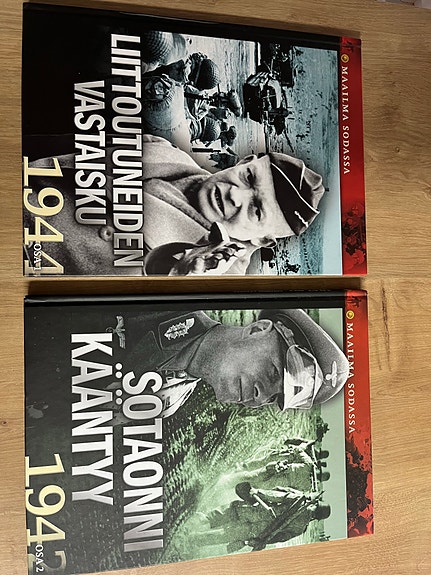 Maailma sodassa -kirjasarja, 2 osaa (toinen maailmansota)
