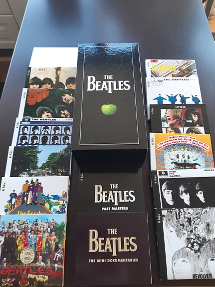 Beatles CD boxi