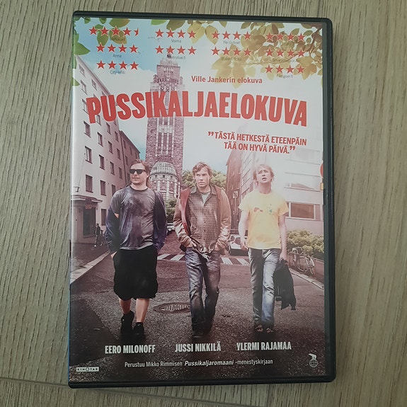 Kotimainen PUSSIKALJAELOKUVA dvd elokuva