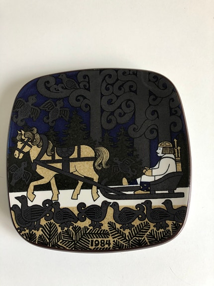 Arabia Kalevala vuosilautanen 1984