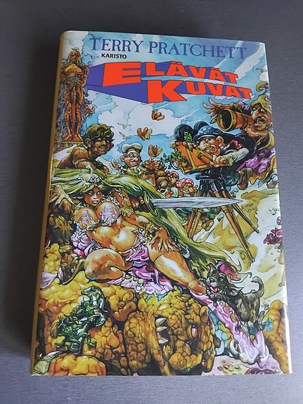Terry Pratchett – Elävät kuvat -kirja