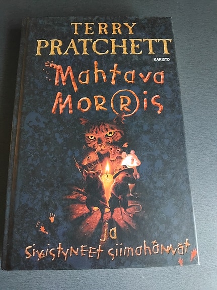 Terry Pratchett Mahtava Morris ja sivistyneet siimahännät kirja