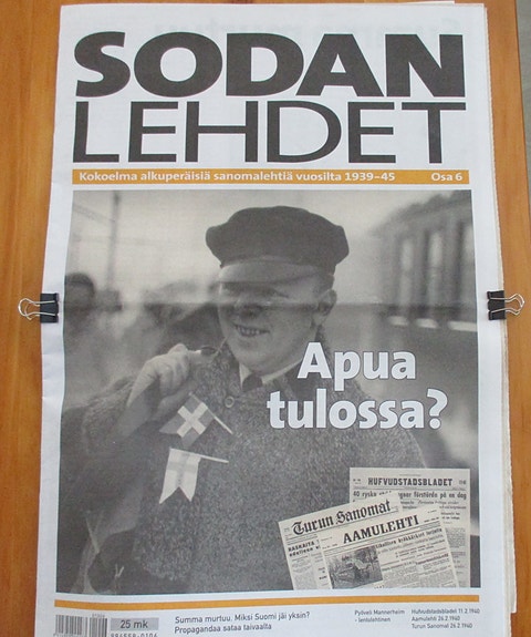 Sodan lehdet: kokoelma alkuperäisiä sanomalehtiä vuosilta 1939-45 osat 6-10
