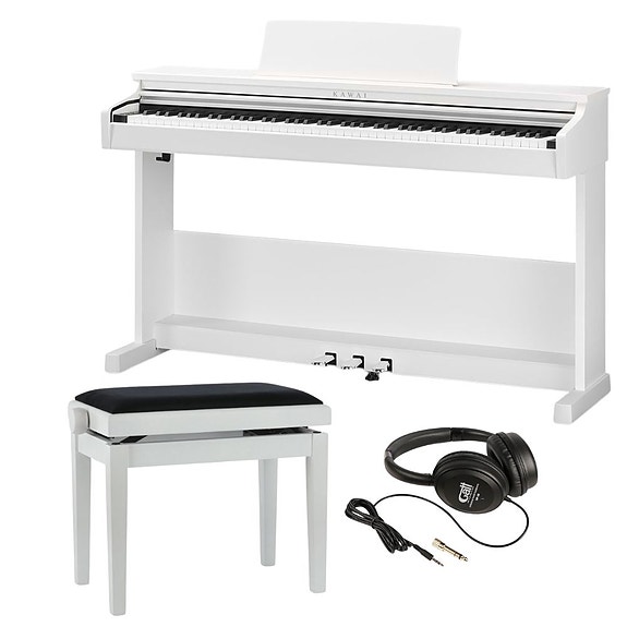 Kawai CX102 White Digitaalipiano + Penkki ja kuulokkeet (uusi)