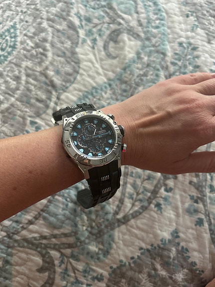 Festina miesten rannekello mustalla kumirannekkeella